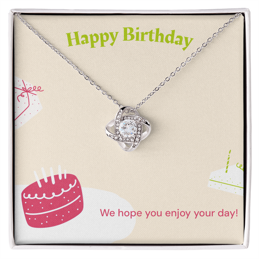 Love Knot Necklace - Birthday