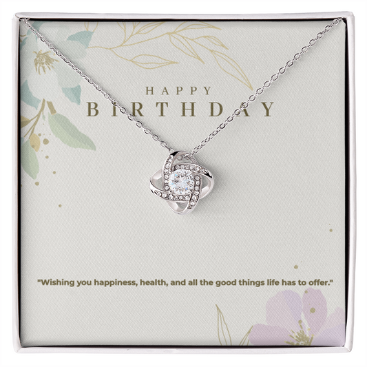 Love Knot Necklace - Birthday