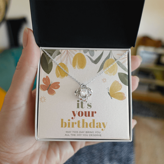 Love Knot Necklace - Birthday