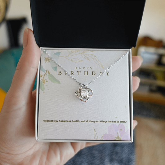 Love Knot Necklace - Birthday