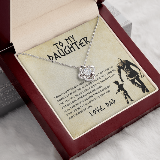 To My Daughter, You Will Never Lose