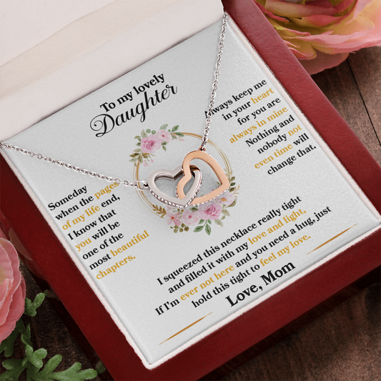 To My Lovely Daughter, Hold This Tight To Feel My Love