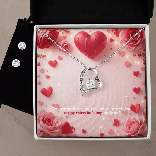 Forever Love Necklace & Earring Set