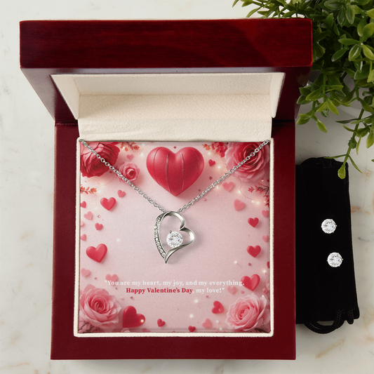 Forever Love Necklace & Earring Set