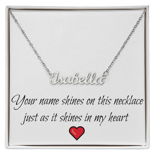 Cherished Name Necklace