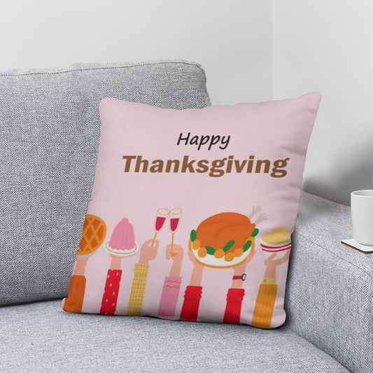 Happy Thanksgiving Classic Pillow