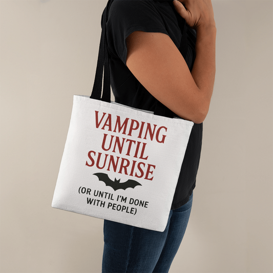 Until Sunrise Tote Bag Halloween Edition