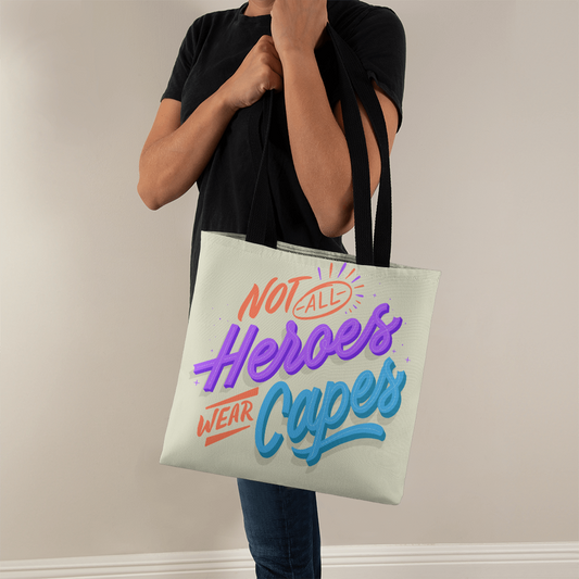 Heroes Wear Capes Classic Tote Bag