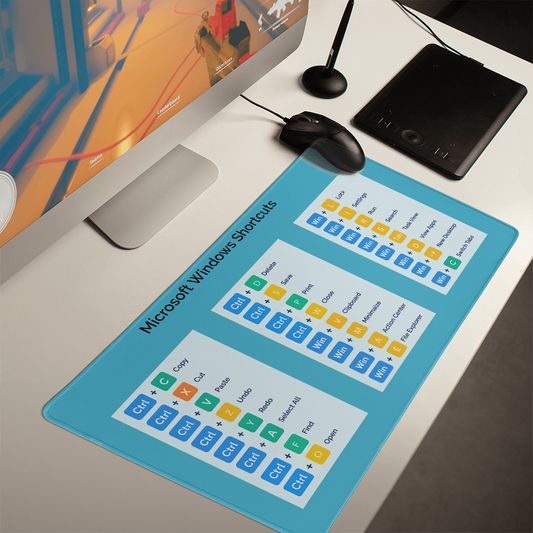 Computer Mat Windows Shortcuts Edition