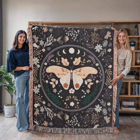 Bohemian Butterfly - Woven Blanket (Copy)
